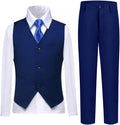Boys Vest Set Formal Dress Suits Wedding Outfit Dresswear