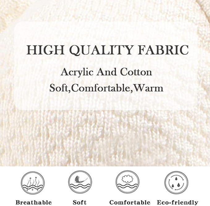 XIAOHAWANG Baby Hat Cute Bear Toddler Earflap Beanie Warm for Fall Winter