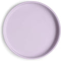 mushie Classic Silicone Suction Plate | BPA-Free Non-Slip Design (Soft Lilac)