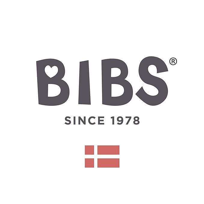 BIBS Pacifiers Colour Collection | Natural Rubber Baby Pacifier | Set of 2 BPA-Free Soothers | Made in Denmark | 6+ Months (Pack of 2) | Black/White
