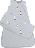 GUNAMUNA günamüna Unisex Baby, Toddler Wearable Blanket, Sleeping Bag Bamboo Rayon, Sleep Sack with Diaper Zipper, 2.6 TOG