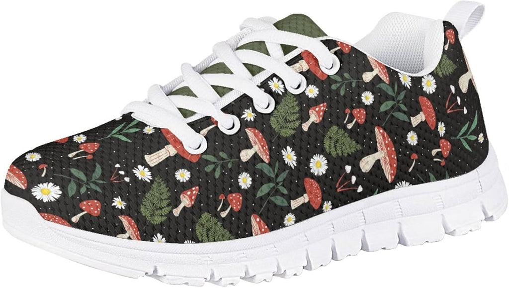 MARSVOVO First Shoes for Walking Boy Girl Athletic Lightweight Flexible Lace-up Breathable Running Shoes Casual Classic Comfortable Non Slip Play Sport Learning to Walk Toddler Girl Sneakers