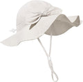 Baby Girl Sun Hat Summer Foldable Beach Hats with UPF50+ Sun Protection Wide Brim Toddler Bucket Hat Cap