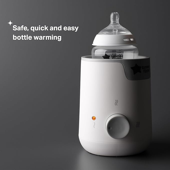 Tommee Tippee Ultimate Feeding Kit, Steridryer Electric Steam Sterilizer and Dryer, Easiwarm Baby Bottle Warmer, Ultra-Light StayPut Pacifier & 5oz Natural Start Anti Colic/Gas Baby Bottles