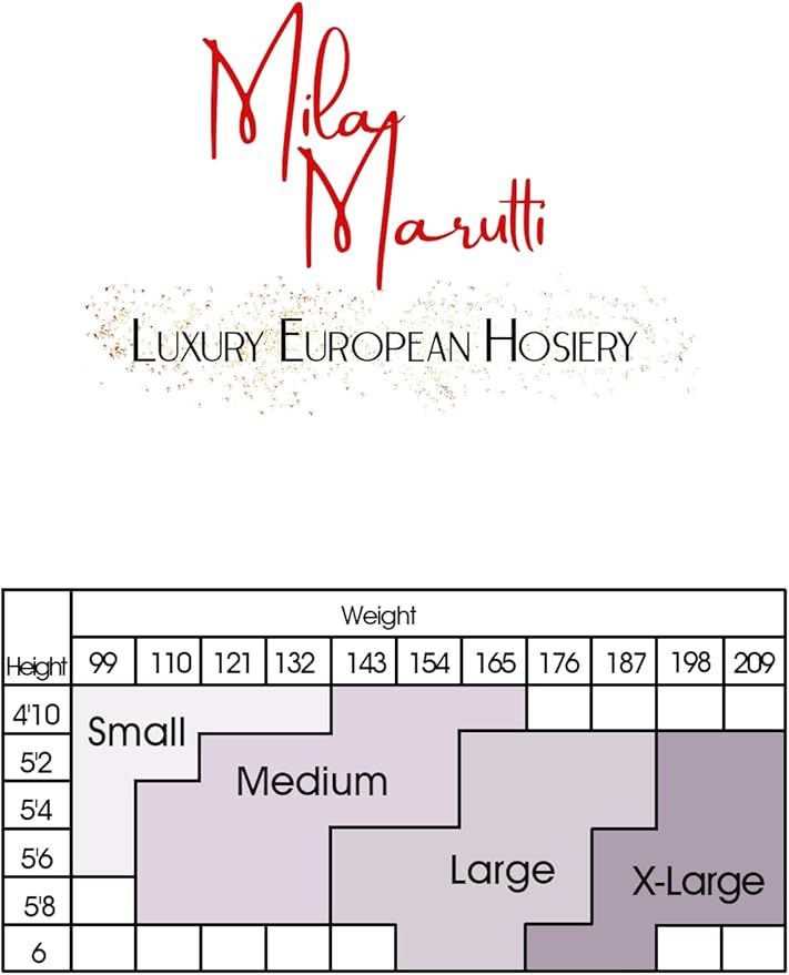 Mila Marutti Maternity Tights for Women - Premium Pregnancy Tights - Pantyhose for Pregnant Women