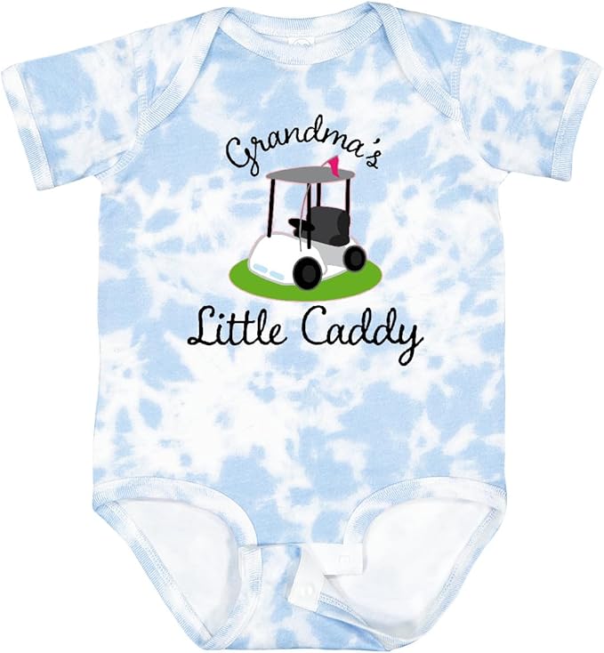 inktastic Grandma's Little Caddy Golf Baby Bodysuit