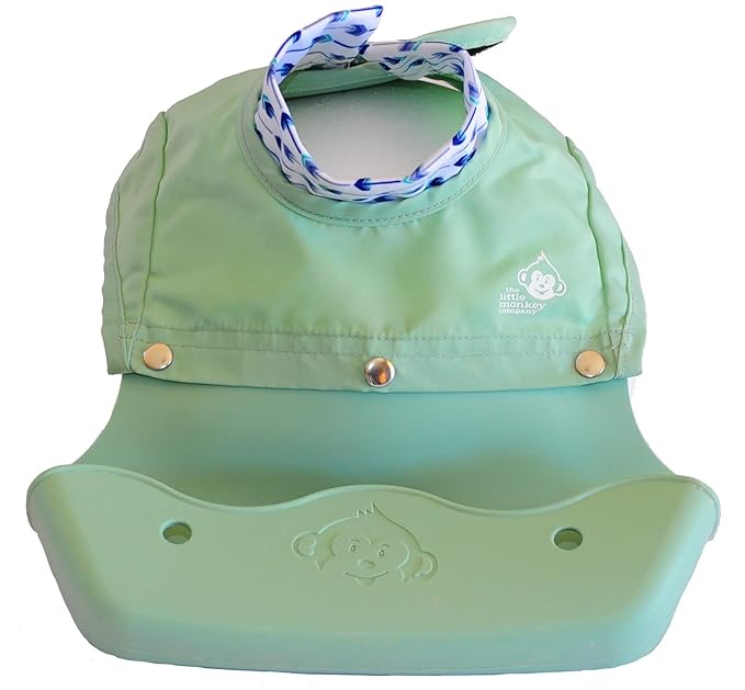 Silicone Bibs for Babies and Toddlers - Wipes Clean in Seconds Waterproof Bib Protects from Every Mess - Made with Premium Materials
