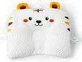 Reidio Adjustable Toddler Pillow Soft and Breathable Ergonomic Design Small Pillow Washable (Tiger)