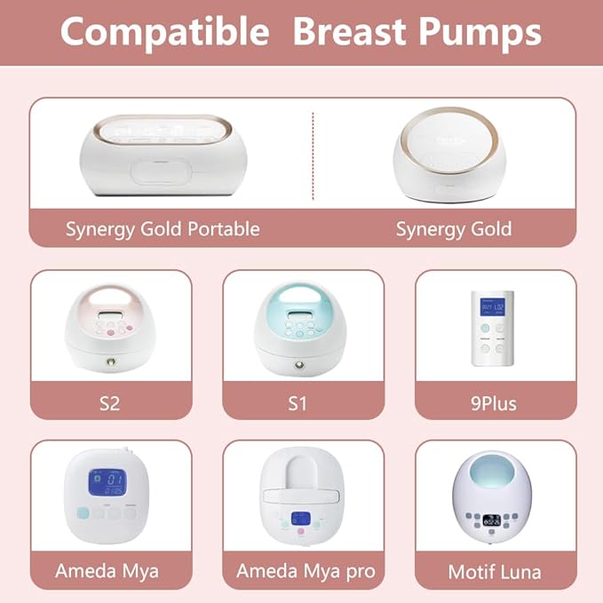 2pcs 19mm Flanges Compatible with Spectra S2 S1 9 Plus Ameda MYA Motif Luna Cimilre Breastpumps, Replacement to Spectra Pump Parts Spectra Flange, for Spectra Pump Parts and Spectra Shield