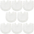 Baby Bibs Muslin Bibs 8 Pack for Drooling and Teething for Unisex Girls Boys