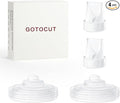 4 Pack Replacement Parts for Momcozy M5 Breast Pump, Replace to Mom Cozy M5 Duckbill Valve Diaphgram, Breastfeeding Essential Accessories