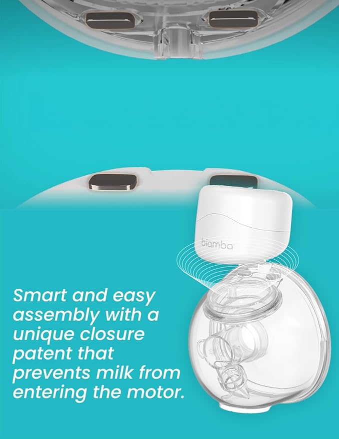 Pump Up Portable Breast Pump Hands Free - Wireless in-Bra Wearable Breast Milk Extractor, Smart Modes & Suction Levels, Extended Battery Life, Ultra Quiet Motor, 180mL Capacity, Double Pack