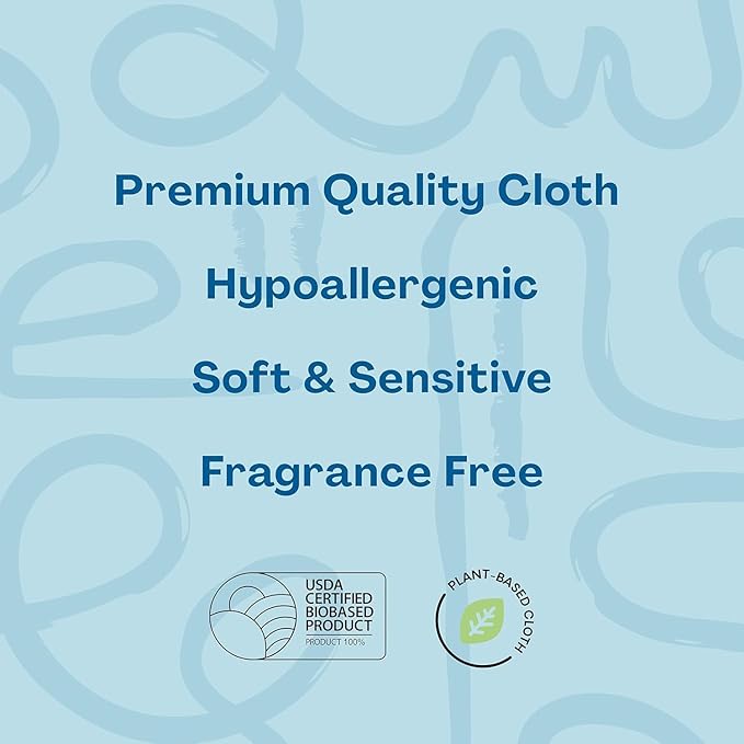 Hello Bello Extra Gentle Unscented Baby Wipes, Plant Based, Made with 99% Water and Aloe for Babies and Kids, 720 Count