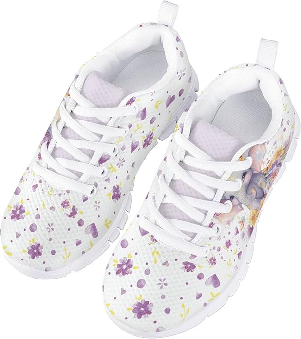 MARSVOVO First Shoes for Walking Boy Girl Athletic Lightweight Flexible Lace-up Breathable Running Shoes Casual Classic Comfortable Non Slip Play Sport Learning to Walk Toddler Girl Sneakers