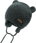 XIAOHAWANG Baby Hat Cute Bear Toddler Earflap Beanie Warm for Fall Winter
