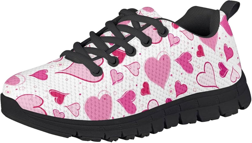 MARSVOVO First Shoes for Walking Boy Girl Athletic Lightweight Flexible Lace-up Breathable Running Shoes Casual Classic Comfortable Non Slip Play Sport Learning to Walk Toddler Girl Sneakers