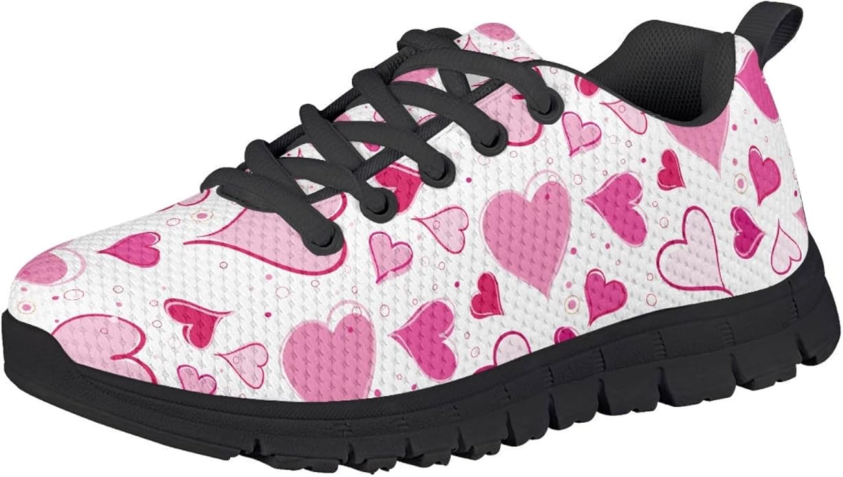 MARSVOVO First Shoes for Walking Boy Girl Athletic Lightweight Flexible Lace-up Breathable Running Shoes Casual Classic Comfortable Non Slip Play Sport Learning to Walk Toddler Girl Sneakers