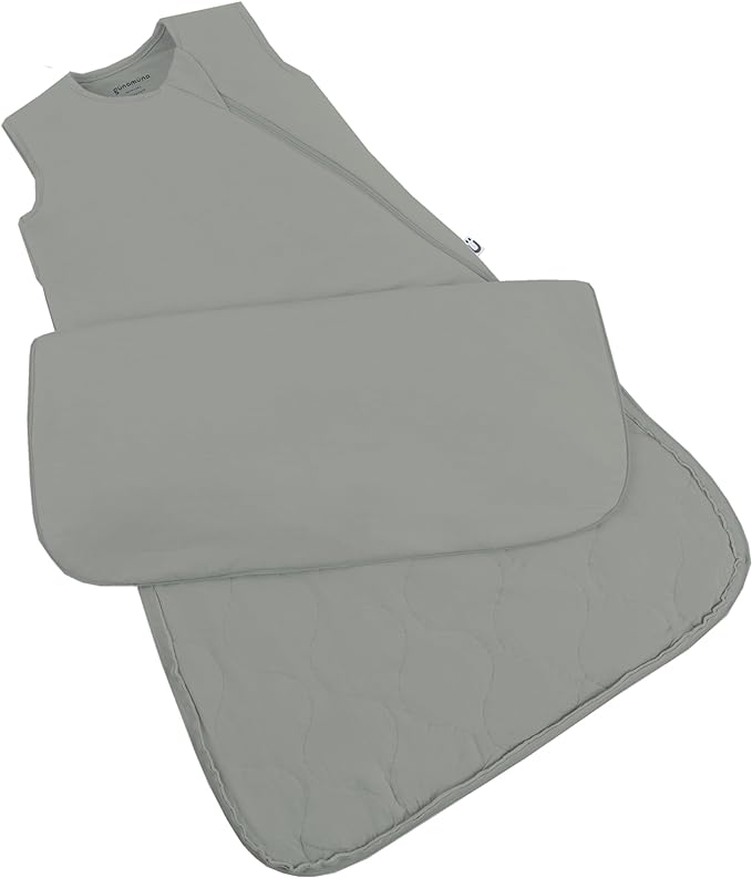 GUNAMUNA günamüna Unisex Baby, Toddler Wearable Blanket, Sleeping Bag Bamboo Rayon, Sleep Sack with Diaper Zipper, 1.0 TOG