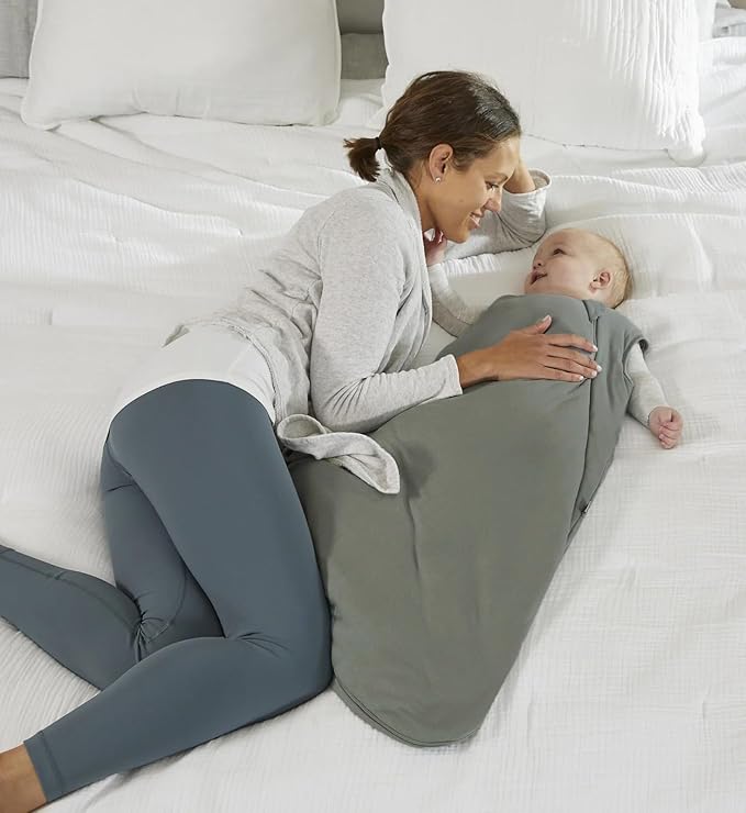 GUNAMUNA günamüna Unisex Baby, Toddler Wearable Blanket, Sleeping Bag Bamboo Rayon, Sleep Sack with Diaper Zipper, 2.6 TOG