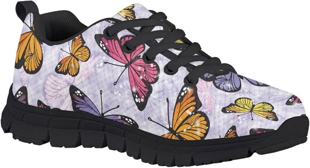 MARSVOVO First Shoes for Walking Boy Girl Athletic Lightweight Flexible Lace-up Breathable Running Shoes Casual Classic Comfortable Non Slip Play Sport Learning to Walk Toddler Girl Sneakers