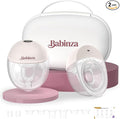 Breast Pump Hands Free, Wearable Breastfeeding Pump with 3 Modes & 9 Levels, Portable Electric Breast Pump with 17/19/21/24MM Flange, LED Display, Leak-Proof Design, 2 Pack