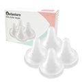 Beilastar-x Nipples for Baby Bottles – 100% Soft Baby Bottle Nipples, Natural Feel Silicone Bottle Nipples, BPA-Free (6M+, L, 4 Counts)
