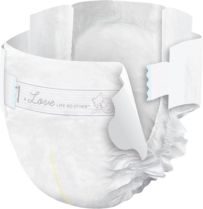 Bambo Nature Hypoallergenic Dream Baby Diapers, Premium Eco-Labeled Sustainable Diapers, Enhanced Leakage Protection, Totally Chlorine-free, Skin Friendly, and Super Absorbent - Size 1 (108 Count)