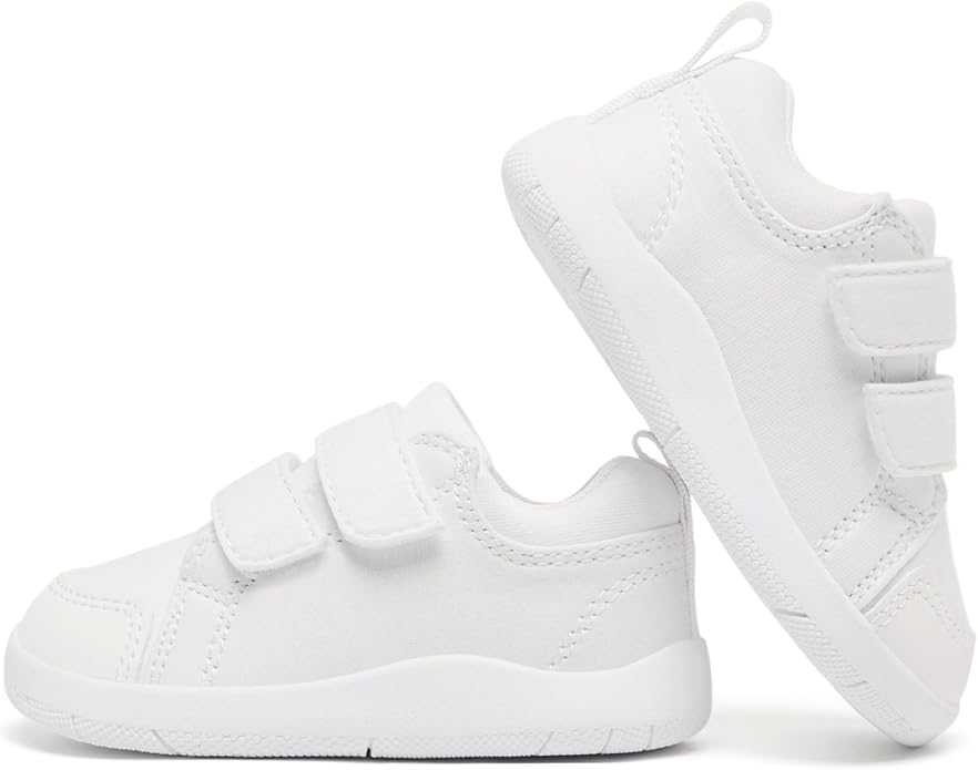 MORENDL Wide Toe Box Shoes Toddler Barefoot Shoes Baby Walking Shoe Boy Girl Non-Slip Zero Drop Minimalist Sneakers Comfort Tennis Outdoor Activities