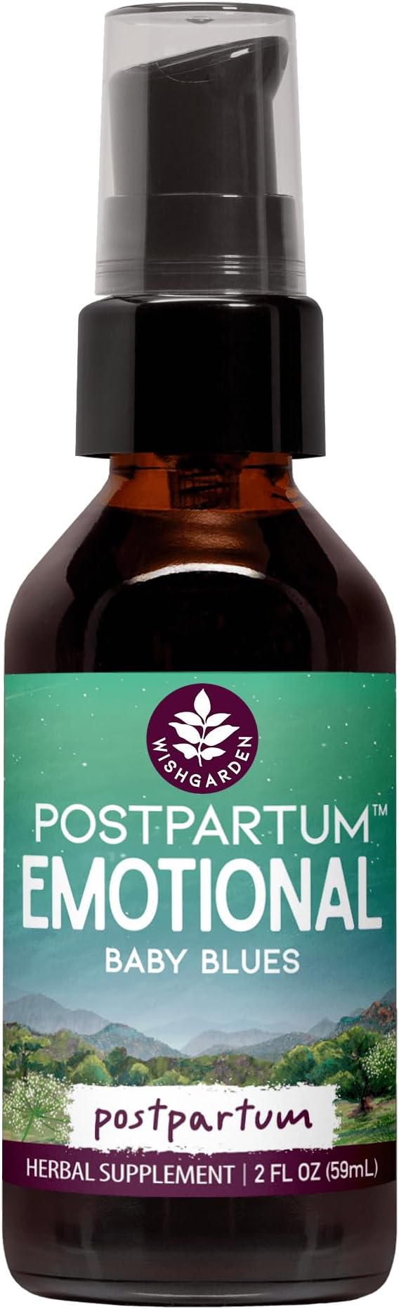 WishGarden Herbs Postpartum Essentials Kit with Gift Box - Post partum Essentials for New Mom w/AfterEase, Happy Ducts, Milk Rich & Baby Blues, Supports Contractions, Breastfeeding & Postpartum Mood