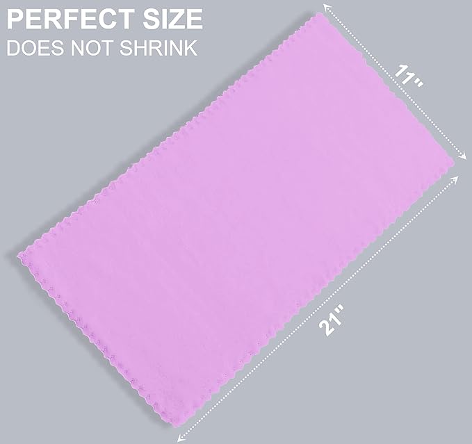 8 Pack Burp Cloths for Baby - 20" by 10" Ultra Absorbent Burping Cloth, Newborn Towel - Milk Spit Up Rags - Burpy Cloths for Unisex, Boy, Girl - Burp Cloths Set (Purple)