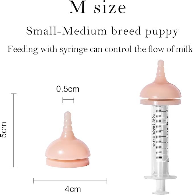 Doggiema Puppy Milk Feeder Nipple Puppy Bottle Puppy's feeders Bubble Milk Bowl