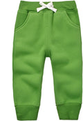 CuteOn Unisex Toddler Jogger Pants Kids Cotton Elastic Waist Winter Baby Sweatpants Pants 1-5Years