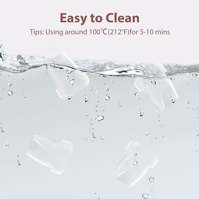 10 PCS Silicone Duckbill Valve Compatible with Momcozy M5 Wearable Breast Pump, Designed for M5 Electric Breast Pump Replacement Parts, Pumping Breastfeeding Essential Accessories for New Moms