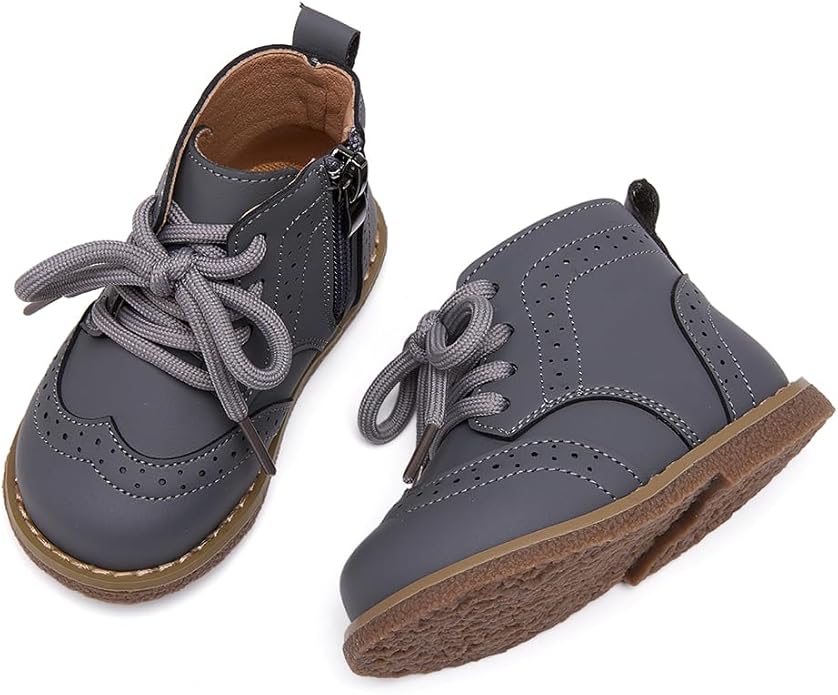 BMCiTYBM Baby Boys Girls Boots Infant Shoes First Walking Booties for All Seasons for 6 9 12 15 18 24 Months