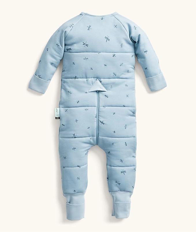 ergoPouch 3.5 TOG Sleeping For Baby Girl and Boy - Our Baby Sleeping Provide Ultimate Comfort - Easy Diaper Changes - Made with Breathable Materials (12-24 Months, Dragonflies)