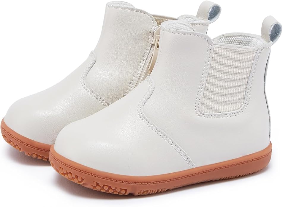 BMCiTYBM Baby Boys Girls Boots Infant Shoes First Walking Booties for All Seasons for 6 9 12 15 18 24 Months