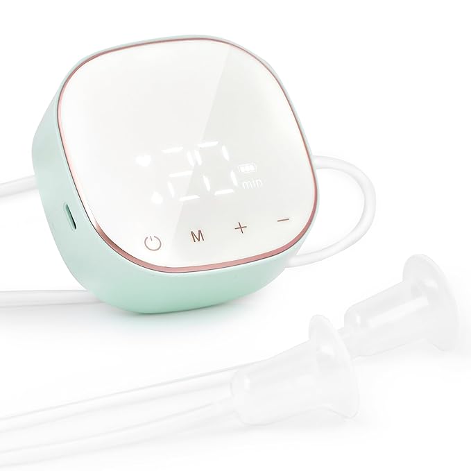 Electric Nipple Corrector for Flat or Inverted Nipples, Rechargeable Nipple Puller Sunken and Shy Nipples 6 Corrector Covers for Women Girl