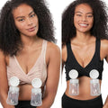 Sand and Black Pumping Bra - XL