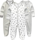 Kiddiezoom Baby and Toddler Boys'Snug Fit Footed One-Piece Romper Jumpsuit Cotton Cotton Footed Outfit