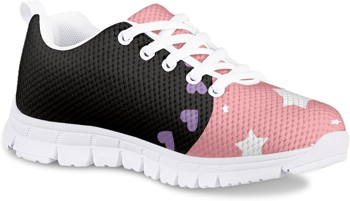 MARSVOVO First Shoes for Walking Boy Girl Athletic Lightweight Flexible Lace-up Breathable Running Shoes Casual Classic Comfortable Non Slip Play Sport Learning to Walk Toddler Girl Sneakers