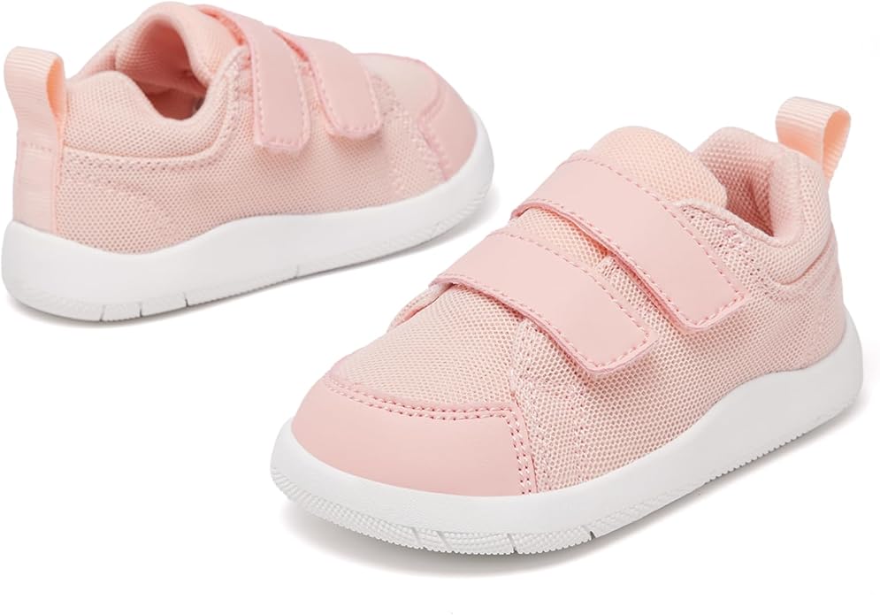 MORENDL Wide Toe Box Shoes Toddler Barefoot Shoes Baby Walking Shoe Boy Girl Non-Slip Zero Drop Minimalist Sneakers Comfort Tennis Outdoor Activities