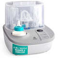 Lil' Jumbl Baby Bottle Sterilizer and Dryer Premium, Removes 99,9% of Bacteria, Chemicals Free, Capacity 6 Bottles, Teats, Accessories, Modular Space Saving Design