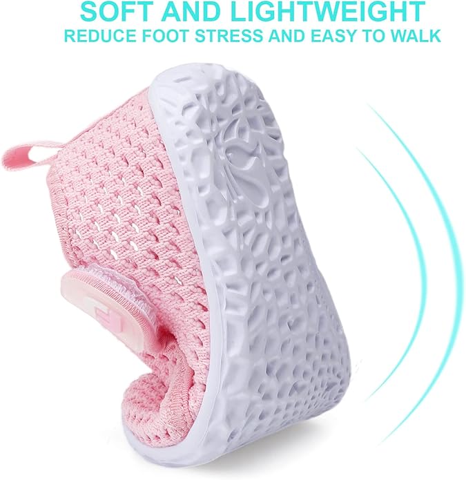 JOINFREE Baby Toddler Water Shoes Boys Girls Sandals Barefoot Kids Breathable Sneakers Shoes for Walking Running