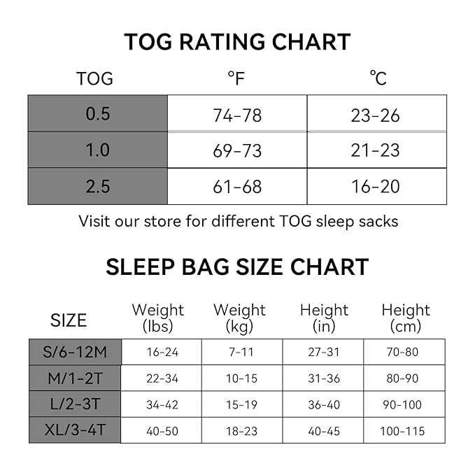 BubblePanda Rayon Made from Bamboo Toddler Sleep Sack with Feet 6-12 Months 1.0 Tog Ultra Soft Toddler Sleeping Sack Baby Sleep Bag Walker Quilted Wearable Blanket with Legs 2-Way Zipper Lightweight