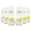 Avima Anti-Colic Baby Bottles – 4 oz, Slow Flow Nipples – BPA-Free, Standard Neck – Stage 1 for 0–3 Months – Set of 6