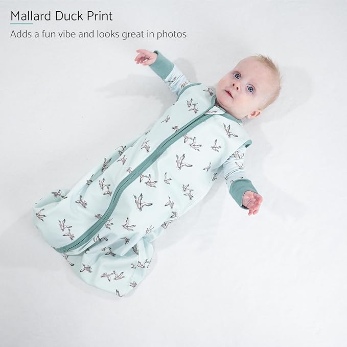 LollyBanks Baby Sleep Sack, 100% Cotton Wearable Blanket 2-Way Zipper Sleep Sacks