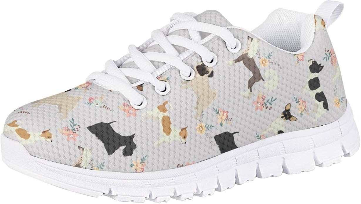 MARSVOVO First Shoes for Walking Boy Girl Athletic Lightweight Flexible Lace-up Breathable Running Shoes Casual Classic Comfortable Non Slip Play Sport Learning to Walk Toddler Girl Sneakers