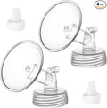 26mm Flange&Duckbill Valve Compatible with Spectra S2 S1 9 Plus Ameda MYA Motif Luna Breastpumps Replacement Pump Parts Flange. Compatible with Spectra Parts/Accessories