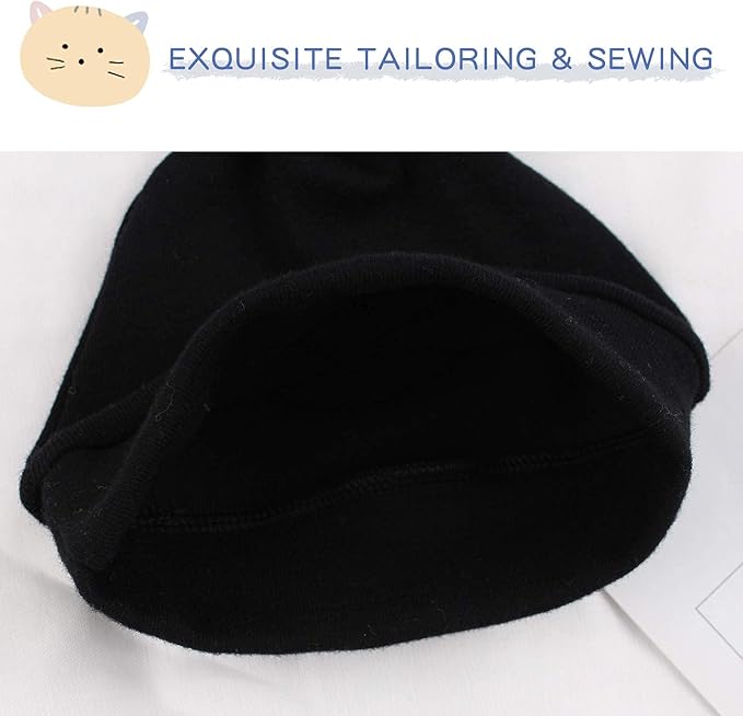 JANGANNSA Newborn Baby Hat Infant Baby Boys Beanie Top Knot Stretchy Hats for Girls 100% Organic Cotton