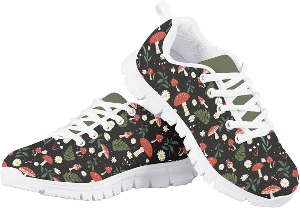 MARSVOVO First Shoes for Walking Boy Girl Athletic Lightweight Flexible Lace-up Breathable Running Shoes Casual Classic Comfortable Non Slip Play Sport Learning to Walk Toddler Girl Sneakers